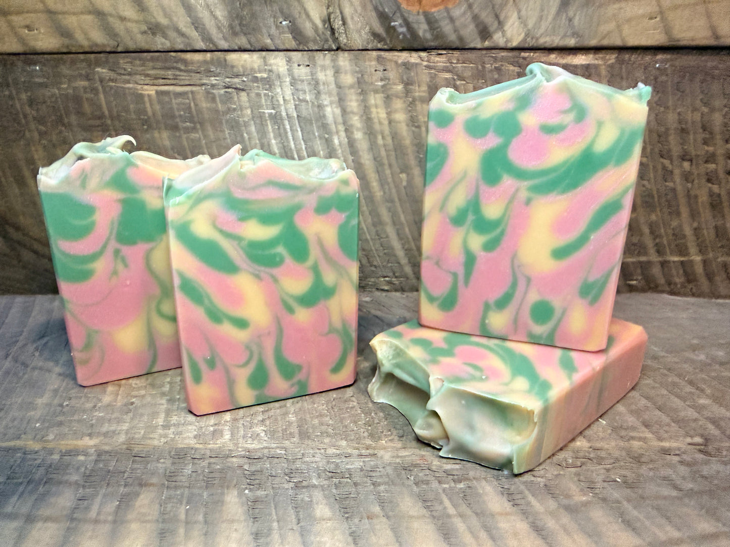 PRICKLY BLOOM Tallow & Beer Soap w/Kaolin Clay