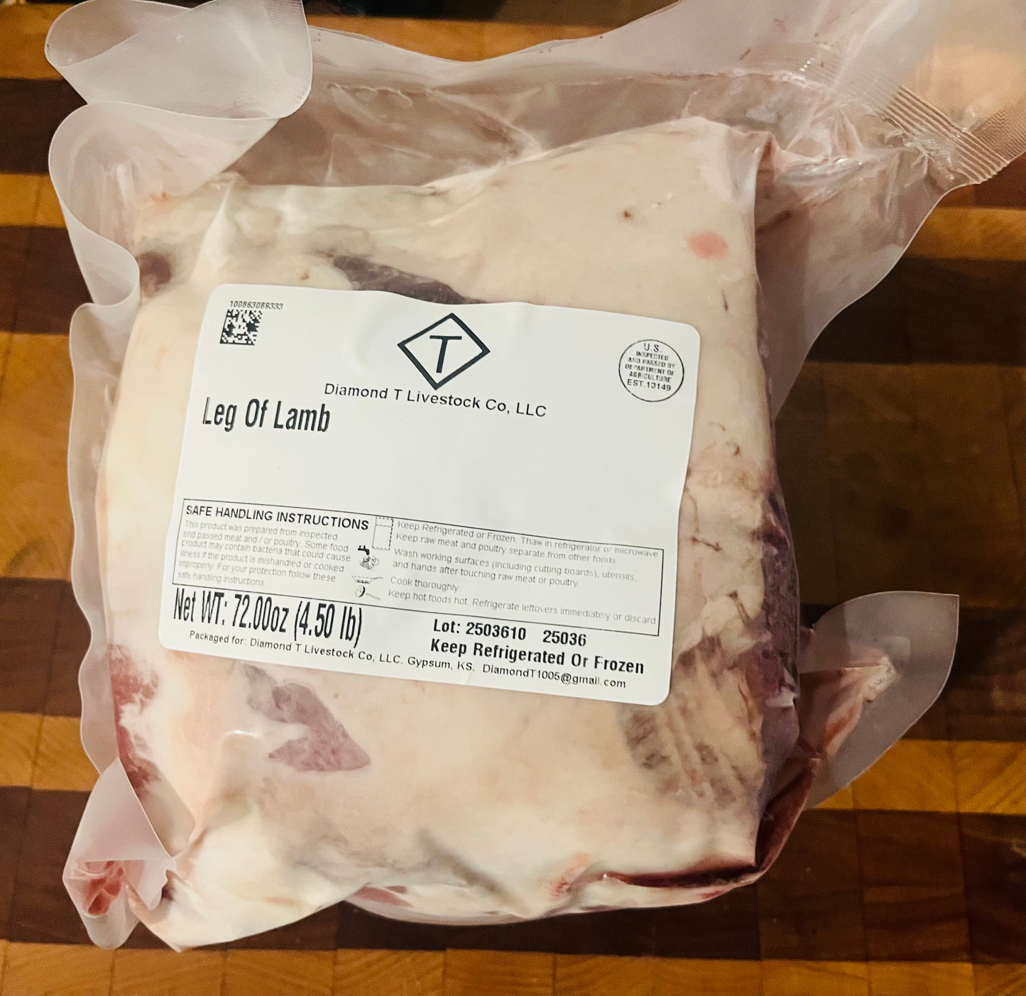 Half Leg of Lamb