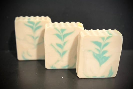 “Agave Bloom” Tallow & Aloe Soap w/ Kaolin Clay