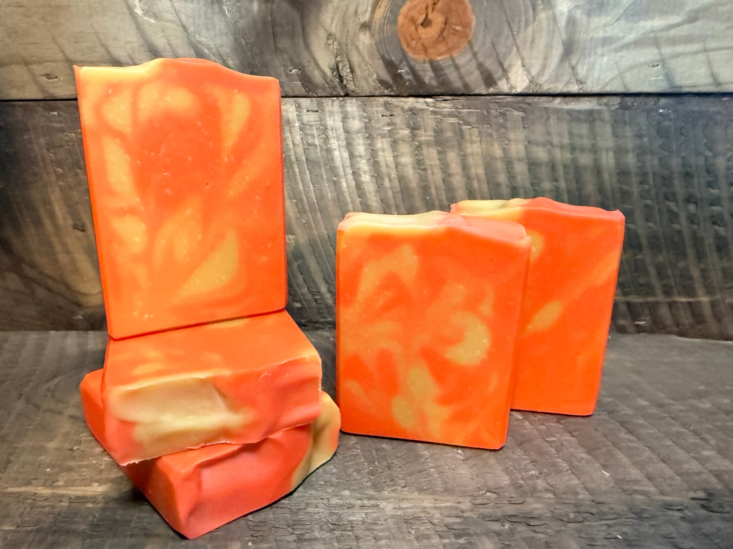 CITRUS SPARK Tallow & Sheep Milk Soap w/Brazilian Yellow Clay