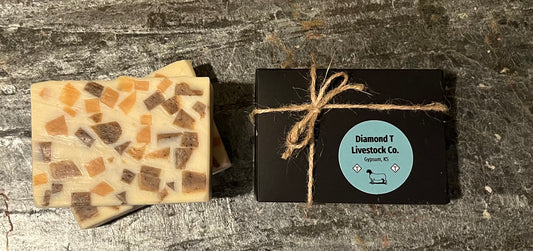 “Kentucky Bourbon” Beer & Whiskey Soap w/Kaolin Clay