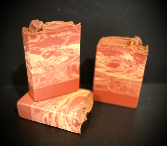 “Peony & Amber” Tallow & Sheep Milk w/Kaolin Clay