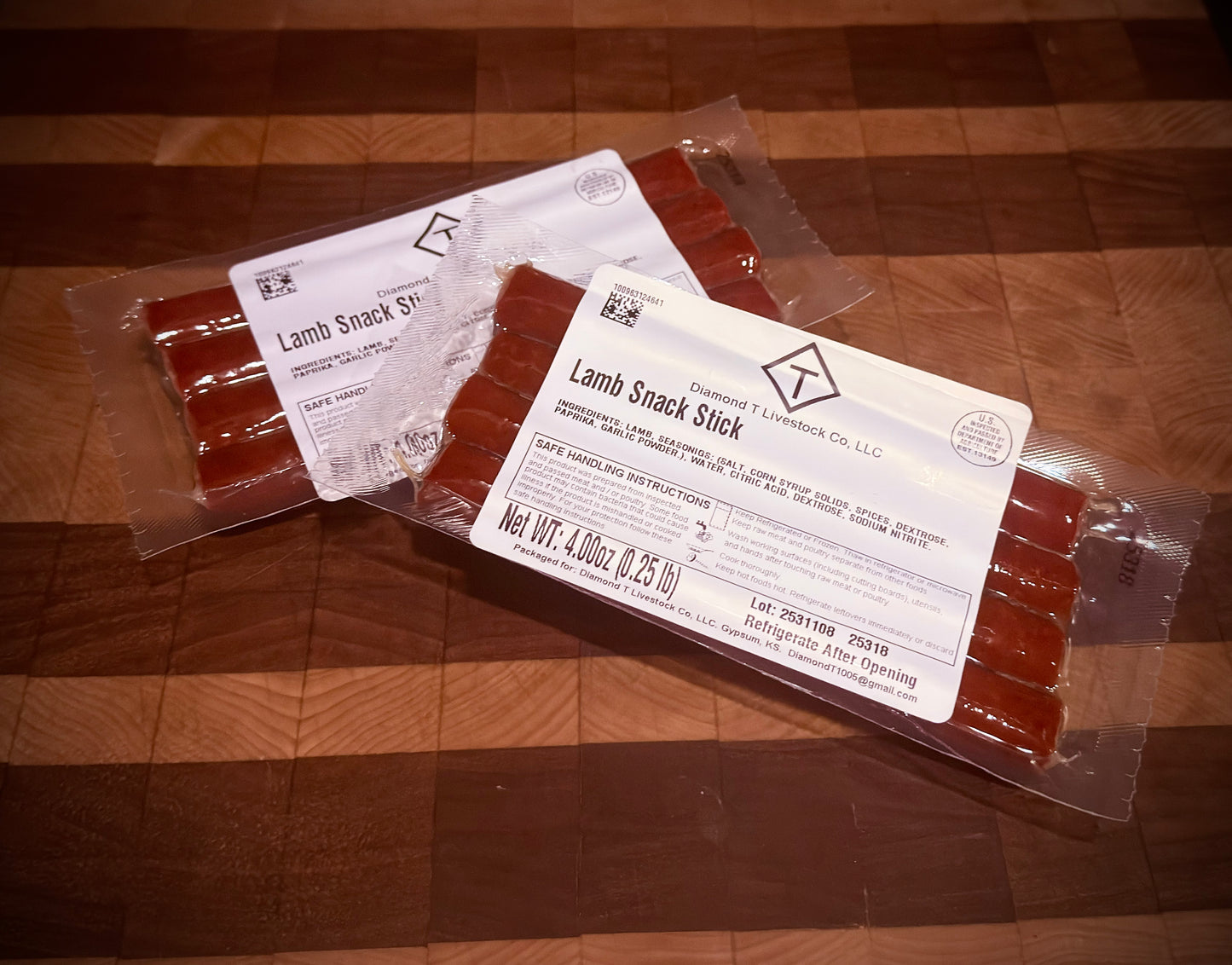 Lamb Snack Sticks