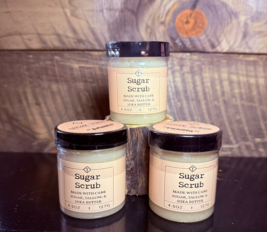 Sugar Scrub w/Tallow & Shea Butter