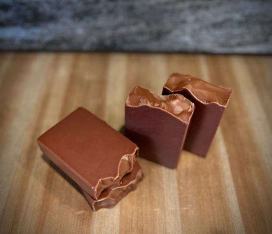 “Driftwood & Amber” Tallow & Sheep Milk w/Moroccan Clay