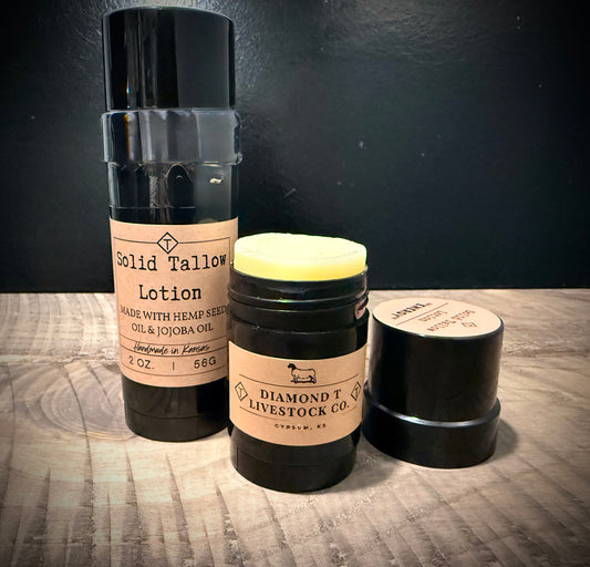 Beef Tallow Solid Lotion