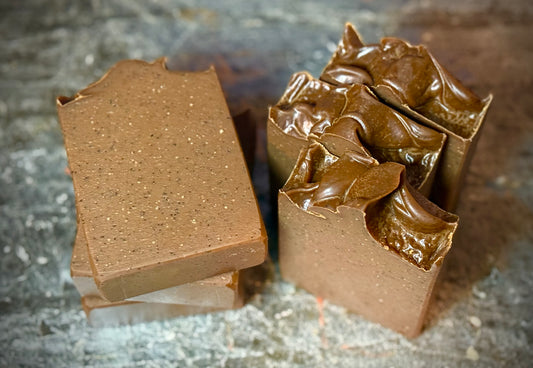 “Dark Roast Coffee” Tallow & Sheep Milk Soap