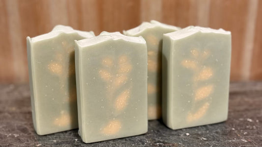 “Lavender & Sage” Tallow & Sheep Milk Soap w/Kaolin Clay