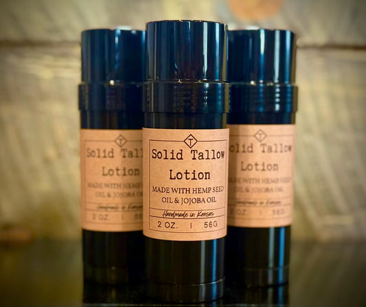 Beef Tallow Solid Lotion