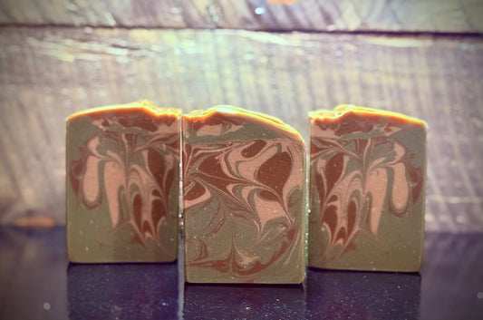 “Peony & Amber” Tallow & Sheep Milk w/Kaolin Clay