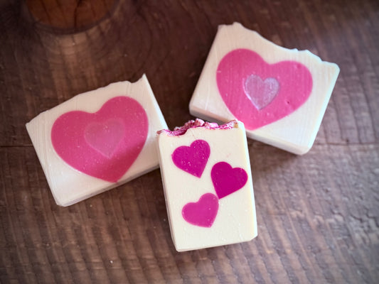 Tallow & Sheep Milk Heart Soap w/Kaolin Clay