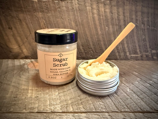 Sugar Scrub w/Tallow & Shea Butter